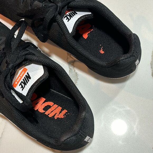 Nike | Zoom Rival Black Track Running Shoes Outdoor Spikes 10.5 - Picture 5 of 9